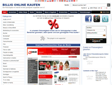 Tablet Screenshot of billig-online-kaufen.eu